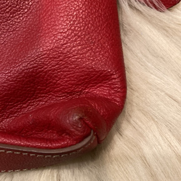 Dooney & Bourke red bag - Picture 4 of 8